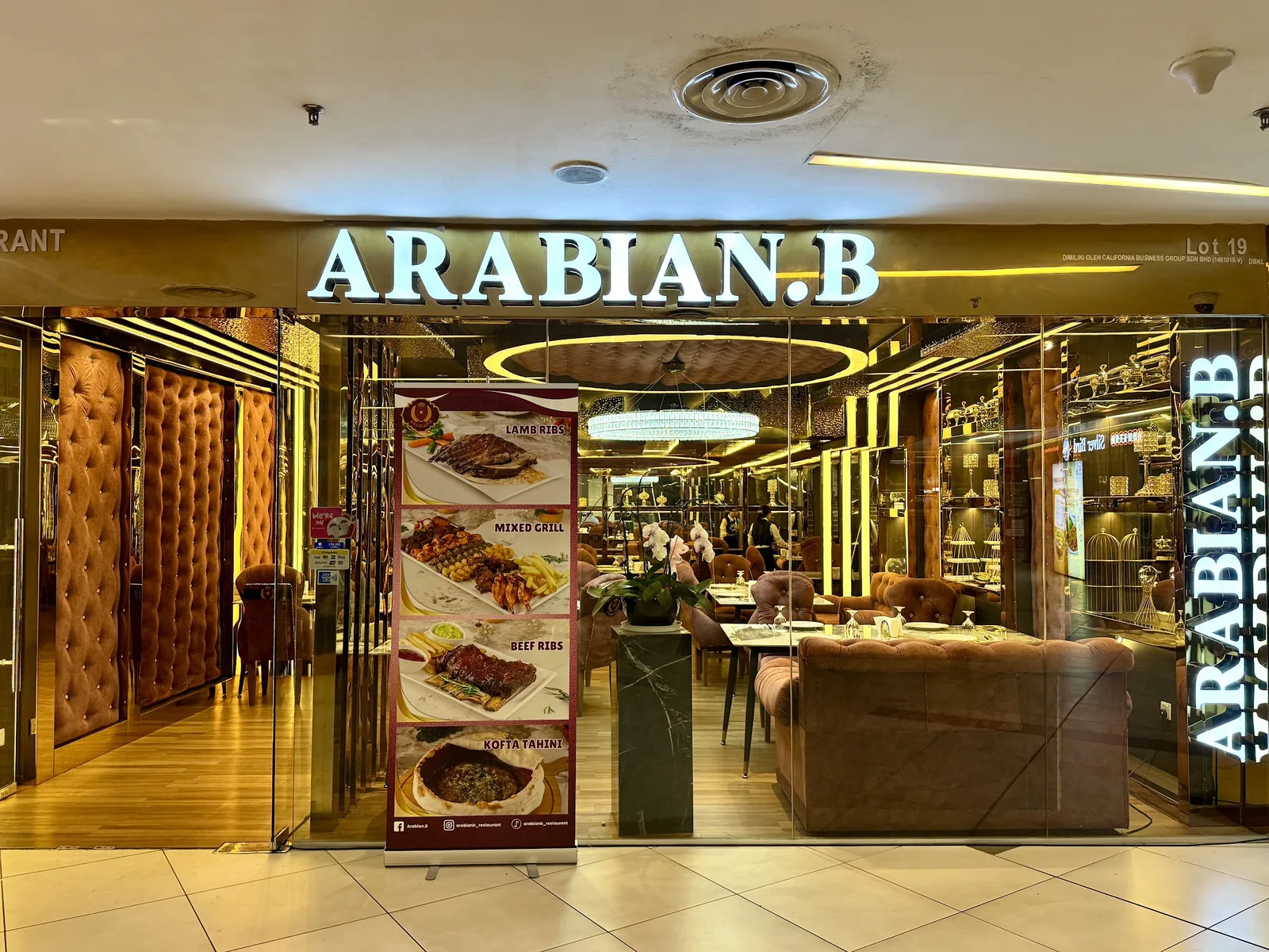 Arabian.B KLCC Restaurant
