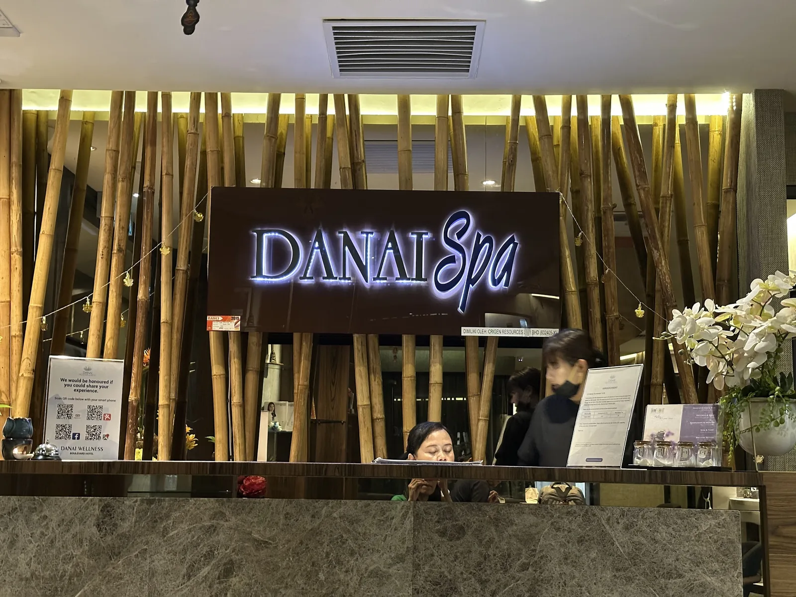 Danai Spa (Danai Medi-Wellness) @ St. Giles Boulevard Hotel Kuala Lumpur