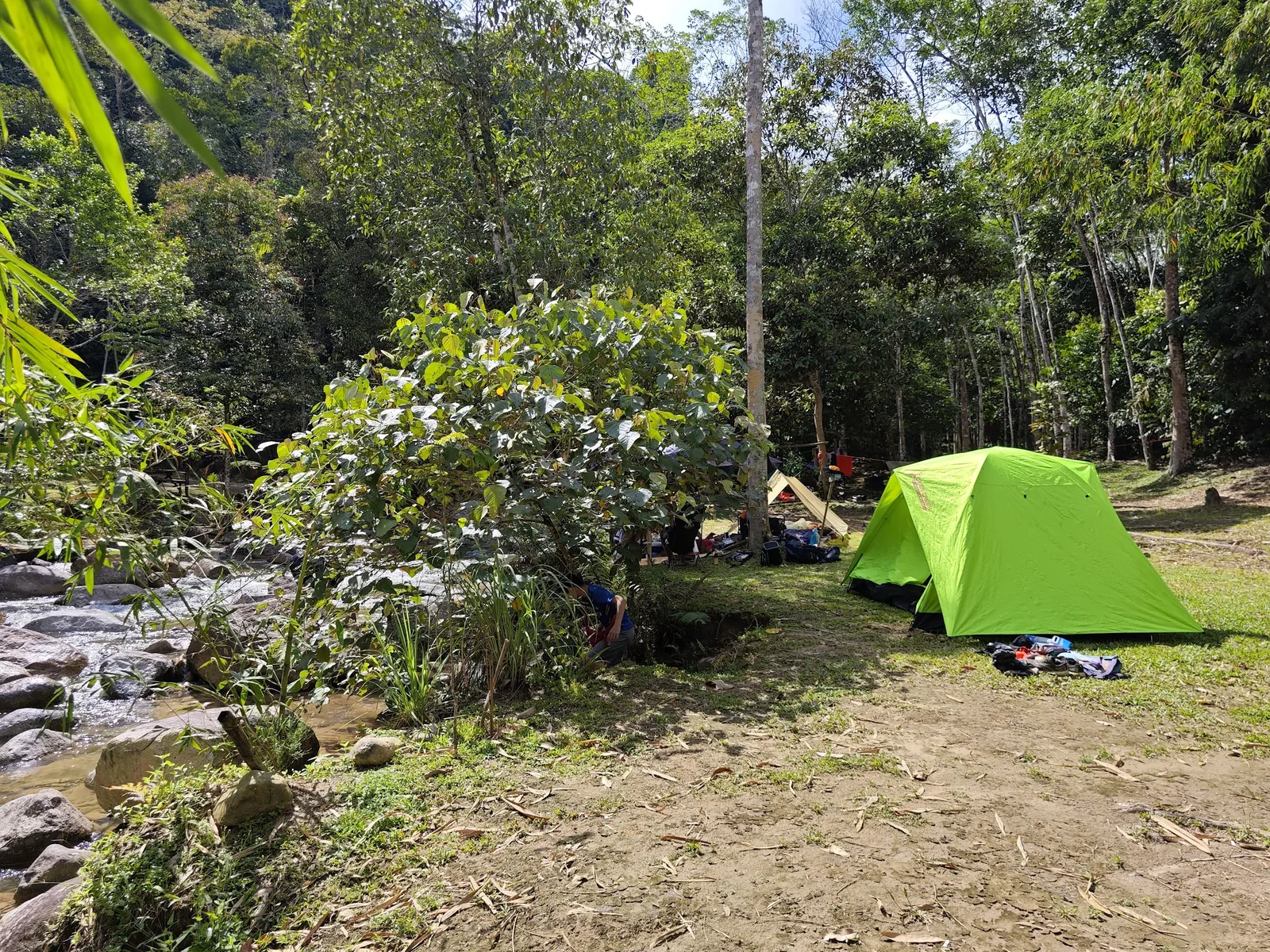 Air Luit Pertak camping site
